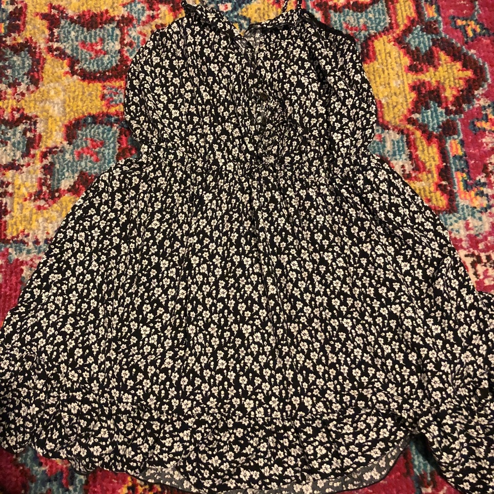 Mini floral sun dress
